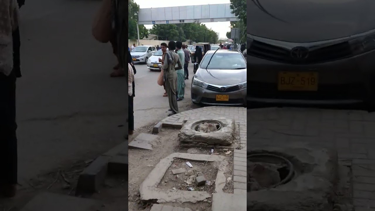 Karachi Traffic Jam situation at I.I Chundrigar Road 01-09-2022