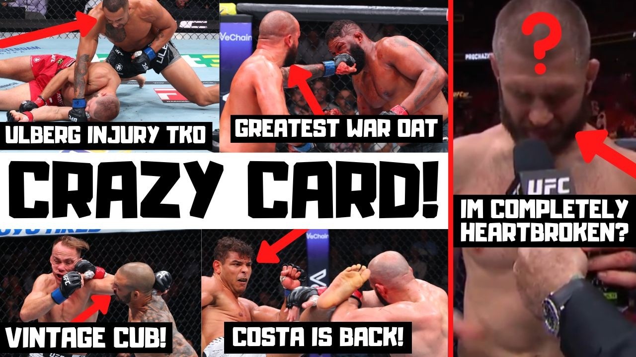 UFC 327 Event Recap Prochazka vs Ulberg Full Card Reaction & Breakdown