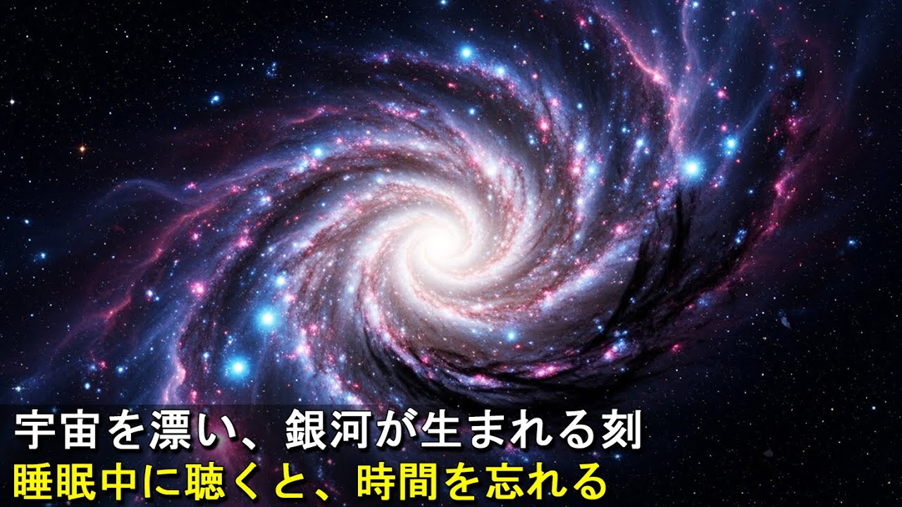 [睡眠ドキュメンタリー] 星の海を漂う：銀河が生まれる物語