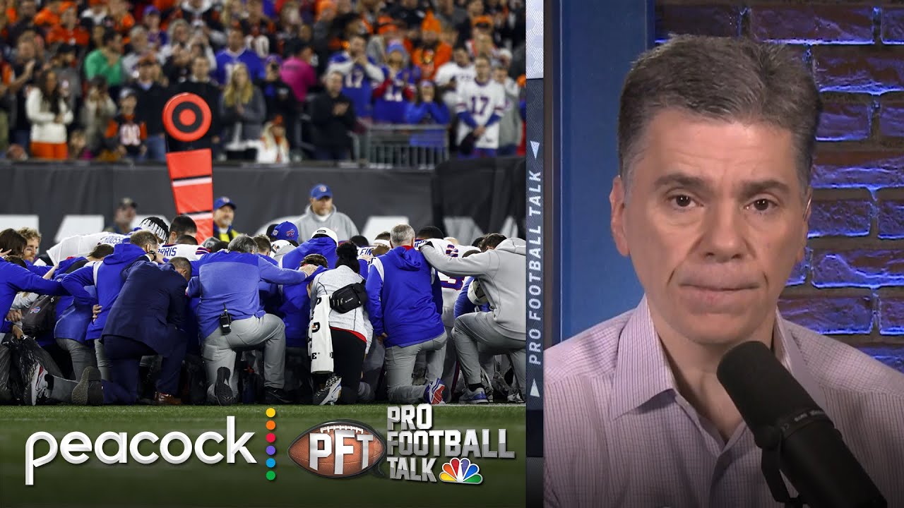 Damar Hamlin suffered a cardiac arrest vs. Bengals on MNF | Pro Football Talk | NFL on NBC