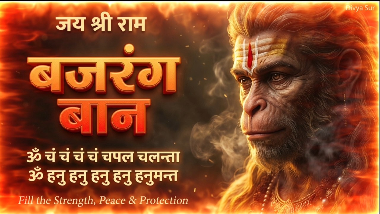 7-T-NonstopPowerful Chant for Strength, Peace & Protection🔱 Lofi Version | Bajrang Baan (बजरंग बाण)