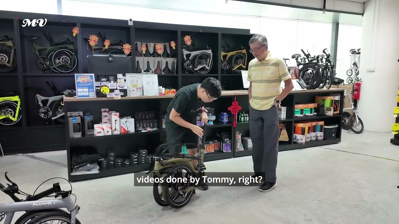 Meet Dennis, who traded in his Crius for a Birdy Rohloff!