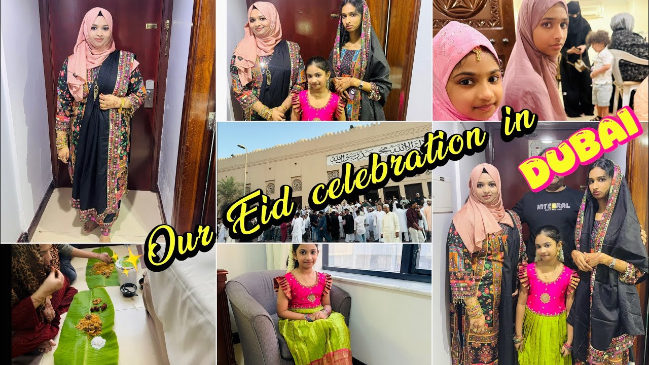 ✨☪️பக்ரீத் 2025 / Our First Eid celebration in Dubai 🧑‍🧑‍🧒‍🧒😍/ Eid ul Adha 2025/ ZanaVlogs