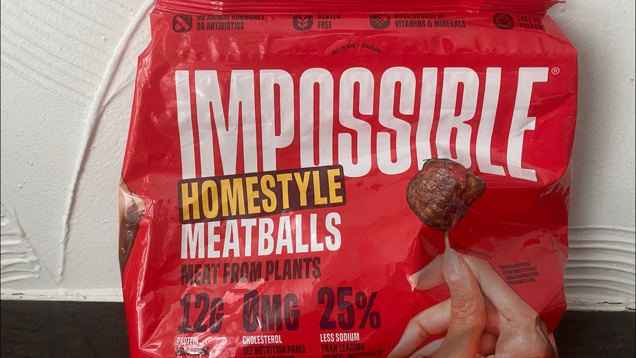 Impossible Meatballs #veganfoodtastetest #impossible #veganmeatballs 
