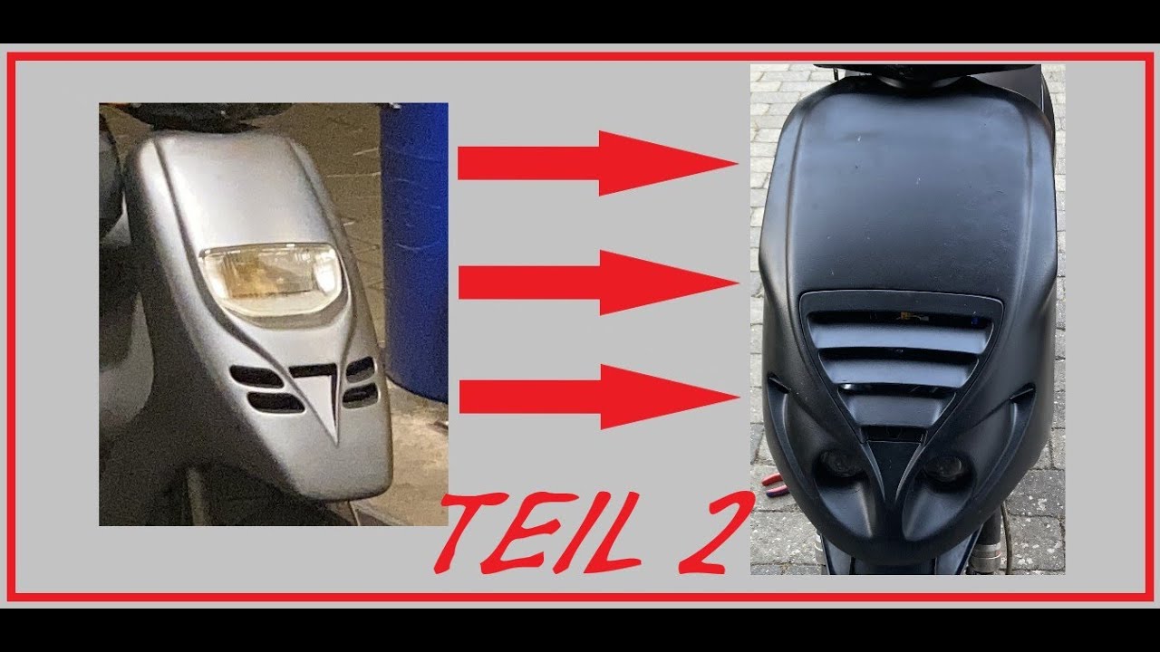 TPH 125ccm/ 172ccm auf NRG Front umbauen - Teil 2 - Zusatztank + Benzinschläuche ausbauen