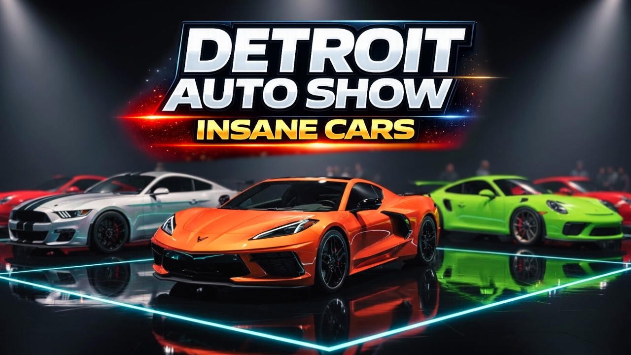 I Was NOT Ready for These Cars ! – Detroit Auto Show 2025