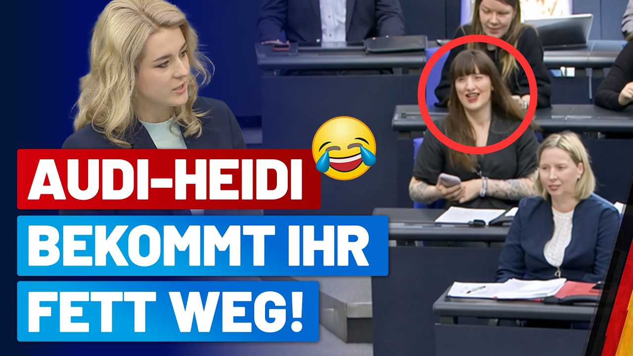 Vermögenssteuer: Diana Zimmer nimmt sich Reichinnek vor! 😂 - AfD-Fraktion im Bundestag