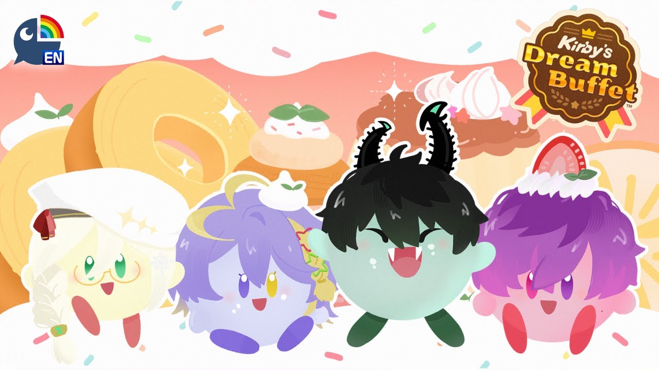 【KIRBY'S DREAM BUFFET】LETS GET THIS CAKE MM MM MMMM 🍰【NIJISANJI EN | Uki Violeta】