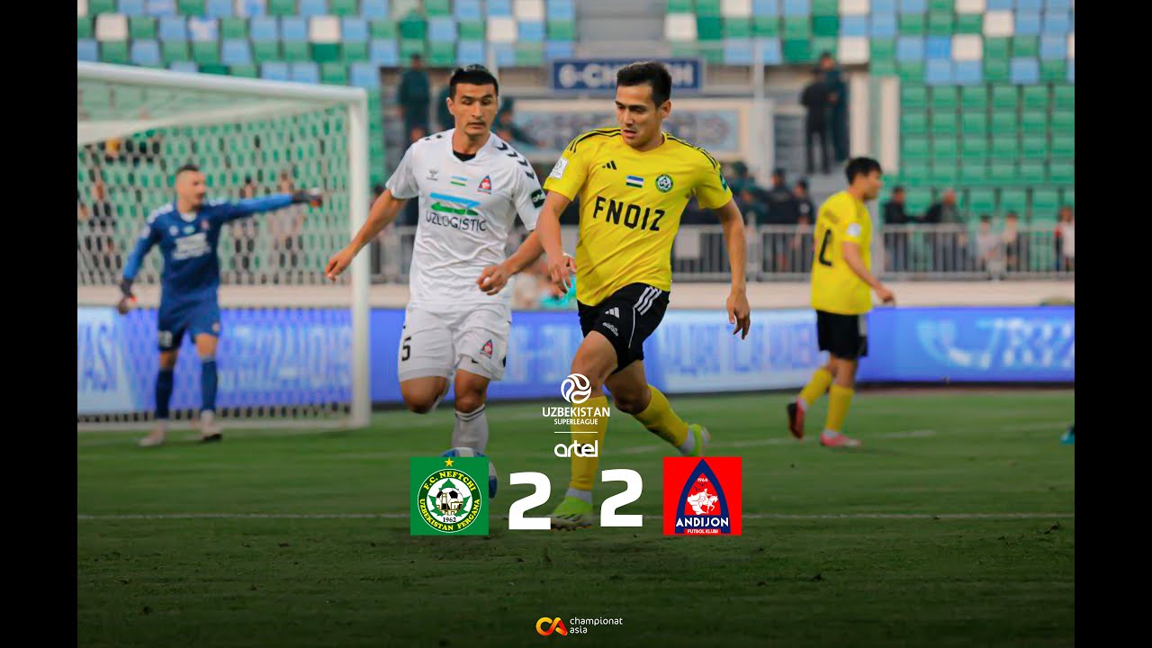 Superliga 2024. Neftchi - Andijon 2:2 HIGHLIGHTS (12.05.2024)