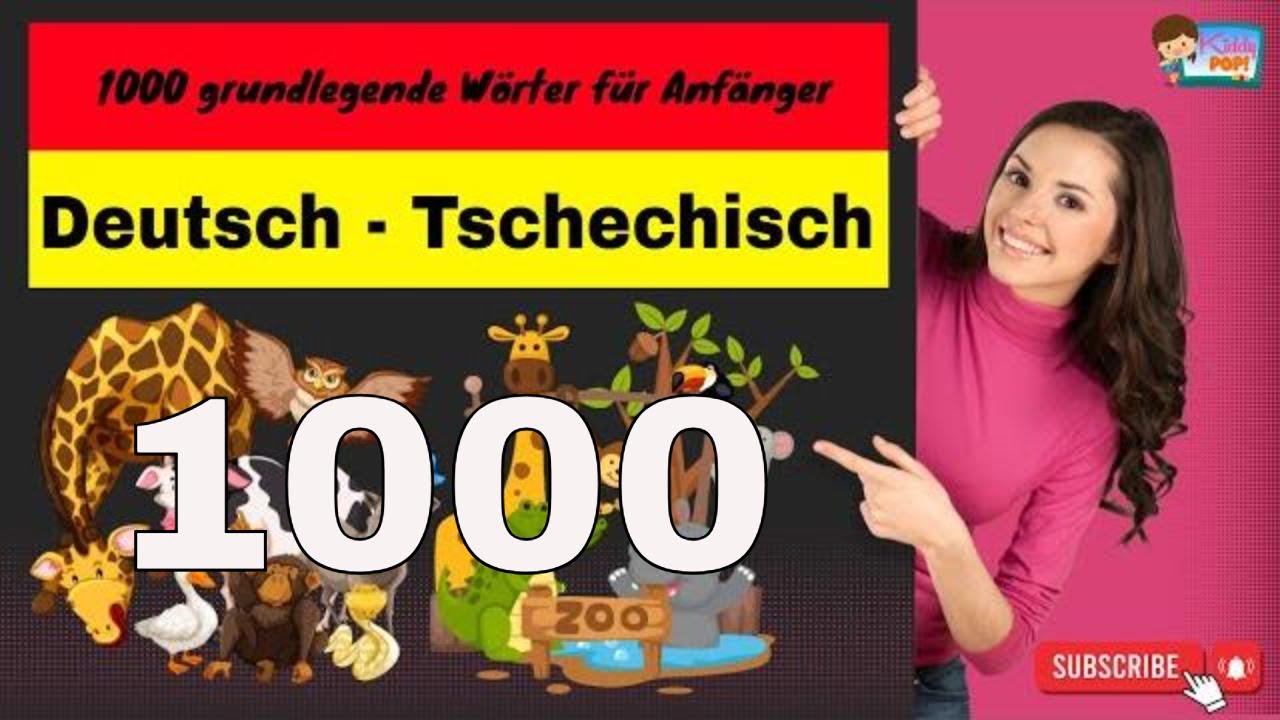 🎀Lernen Sie einfache Deutsch Tschechisch Vokabeln für Anfänger : Německá česká slovní zásoba