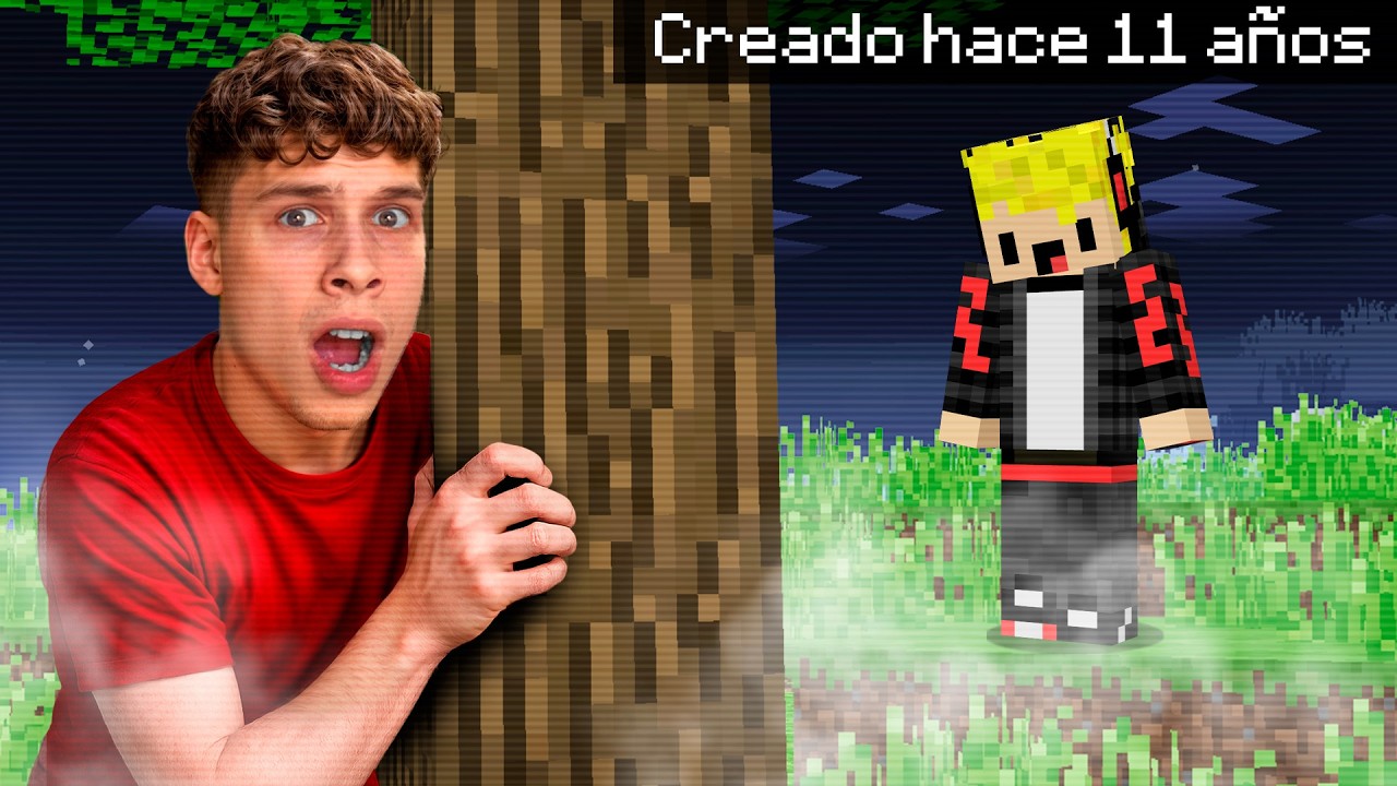 Encontr&eacute; Mi MUNDO ANTIGUO de Hace 11 A&Ntilde;OS en Minecraft...