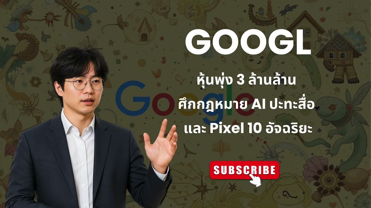 อัปเดตใหญ่ Google: หุ้นทำสถิติใหม่, คดี AI Overviews, และเปิดตัว Pixel 10