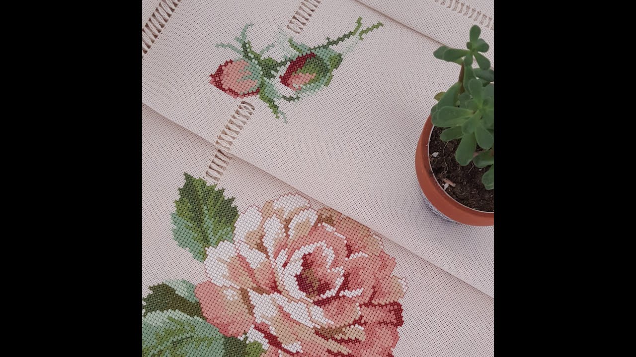 Ajur Arası Kanaviçe Nasıl Yapılır?/ Crossstitch/ Embroidery