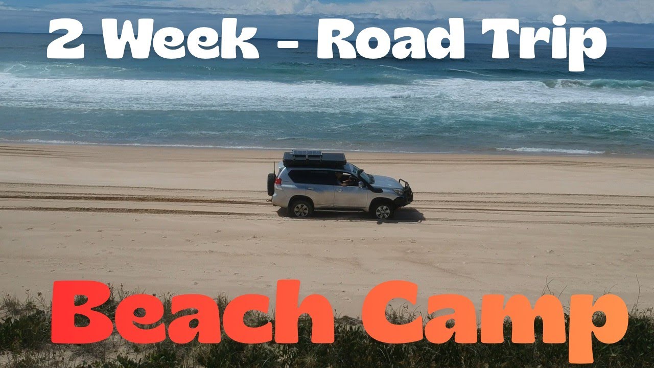 2 Weeks on the Road - the ULTIMATE Australian Road Trip Adventure: BEACH CAMPING