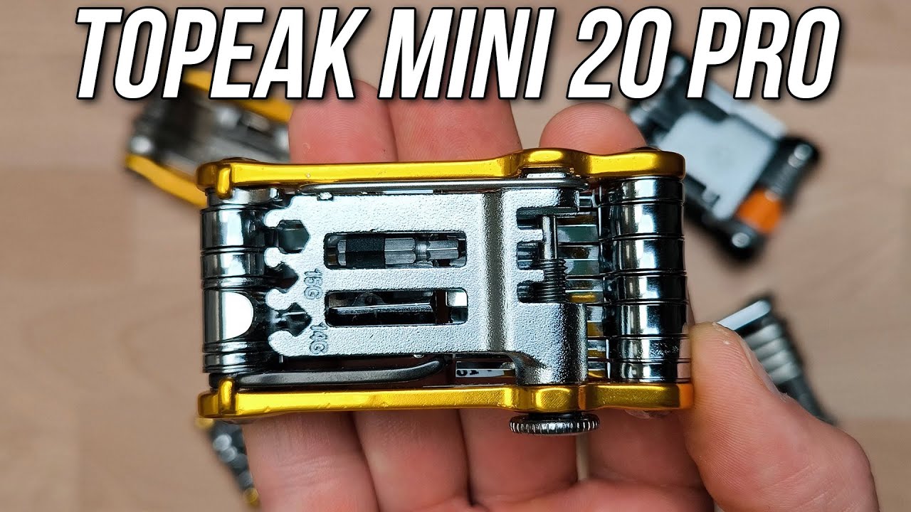 Topeak Mini 20 Pro Fahrrad-Multitool Test & Erfahrungen 🚲👉 extrem leichtes Fahrrad Minitool
