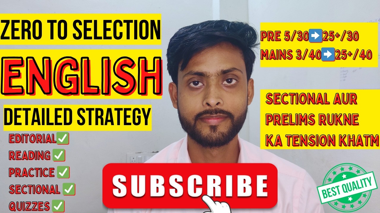 How I Prepared English for Banking Exams | Prelims & Mains Complete Strategy | ZERO TO SELECTION