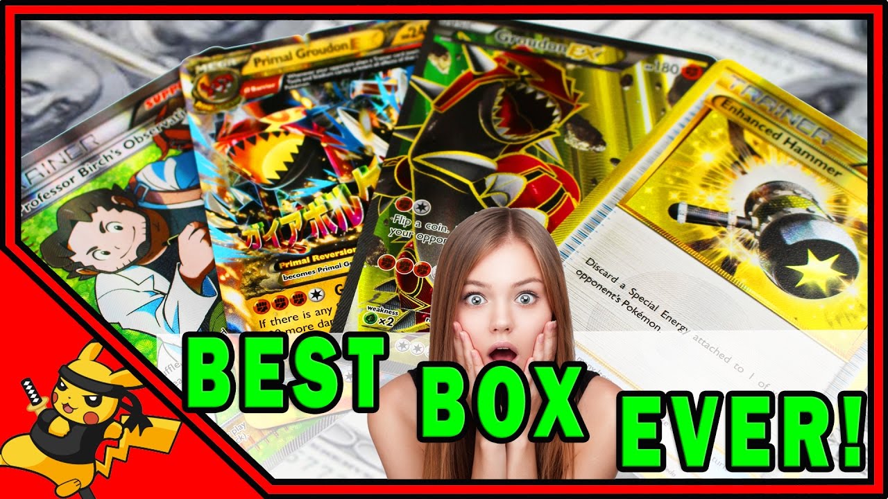 *BEST* PRIMAL CLASH BOOSTER BOX OPENING EVER! 2017 REPRINT - PikaNinja TCG