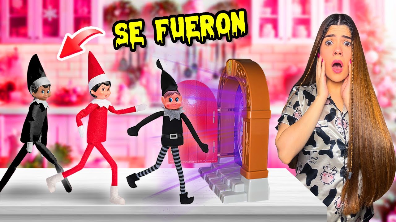 Mis ELFOS se fueron por la PUERTA M&Aacute;GICA y me dejaron UN MENSAJE😱🤫 (&Uacute;ltima noche🌛) | Ani Cat😻