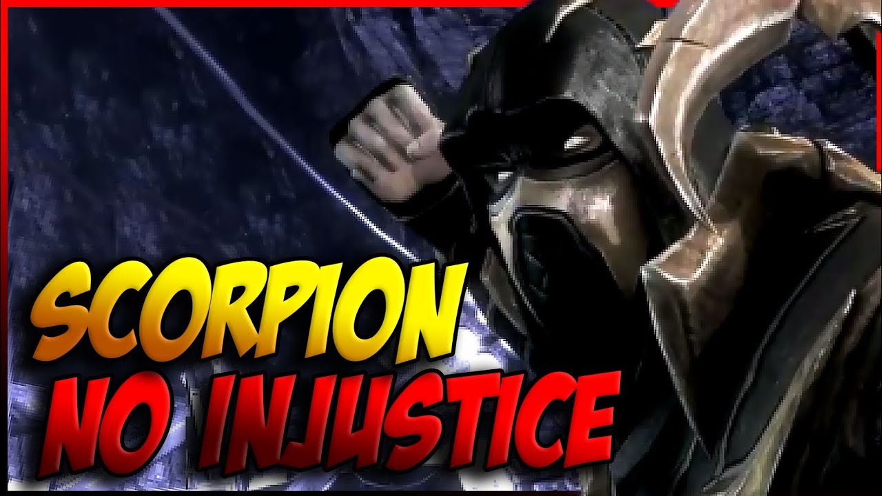 SCORPION era DIFERENCIADO no INJUSTICE!
