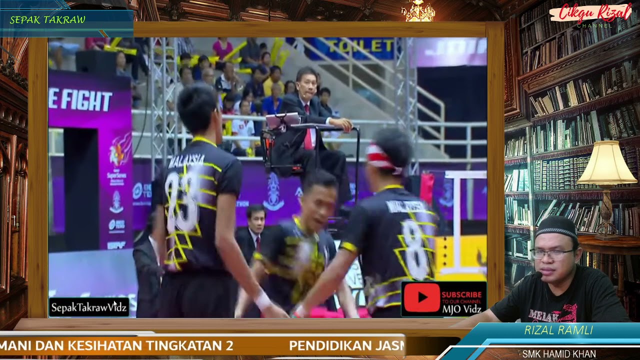 PENDIDIKAN JASMANI DAN KESIHATAN TINGKATAN 2 SEPAK TAKRAW BIJAK KAWAL