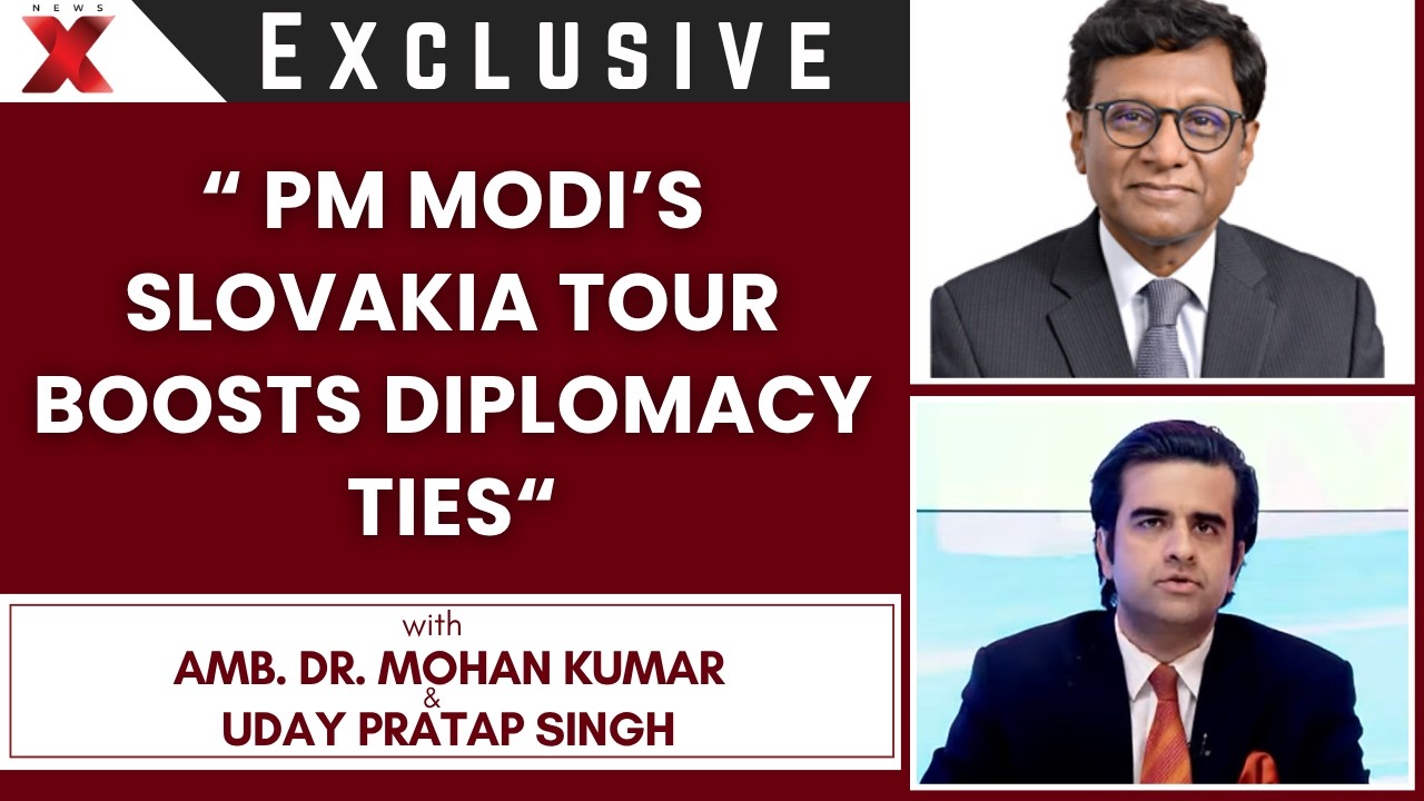 India Slovakia Relations: Fmr Amb Dr Mohan Kumar Praises Modi&rsquo;s Europe Tour Diplomacy | NewsX