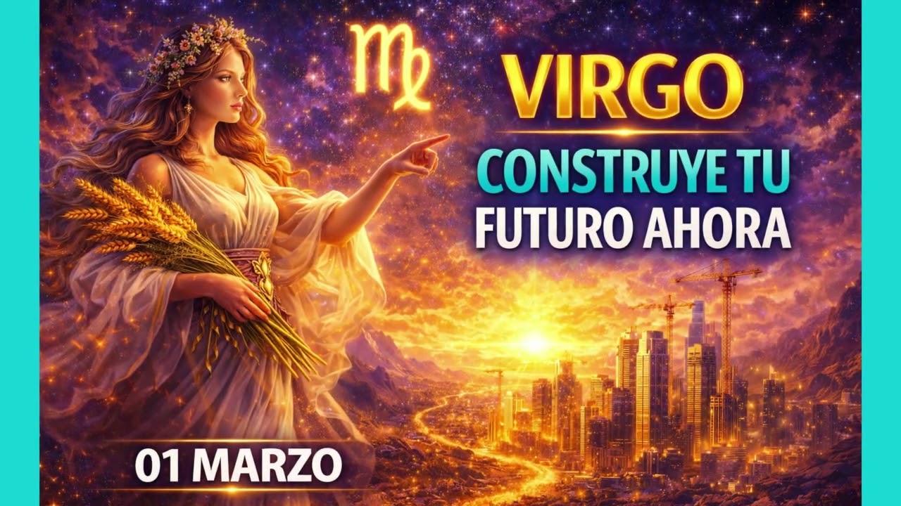 VIRGO ♍ CONSTRUYE TU FUTURO AHORA
