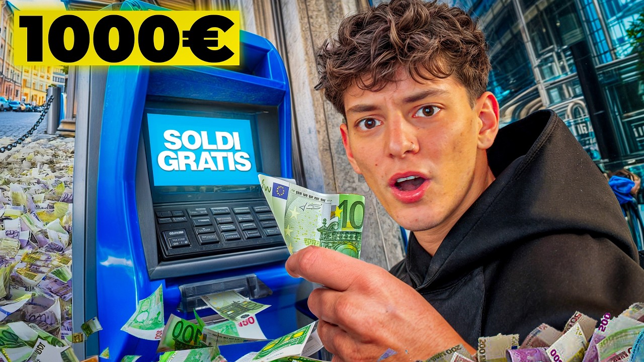 Costruisco un BANCOMAT che REGALA SOLDI a TUTTI!