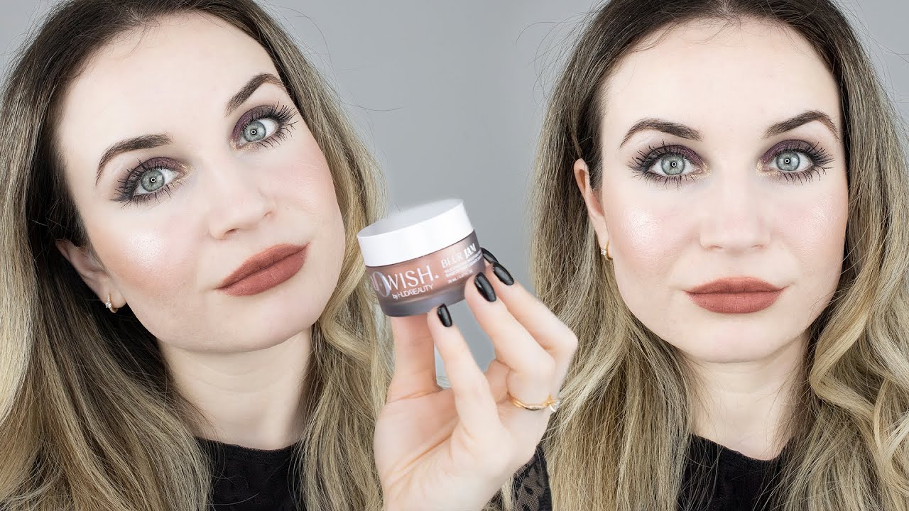 Testing Huda Beauty Glowish BLUR JAM SILICONE-FREE SMOOTHING PRIMER on My Acne Textured Skin