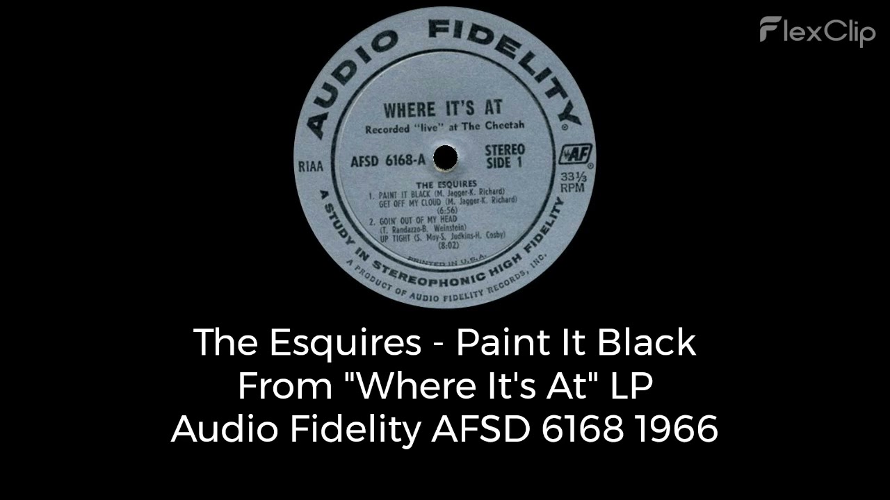 The Esquires - Paint It Black