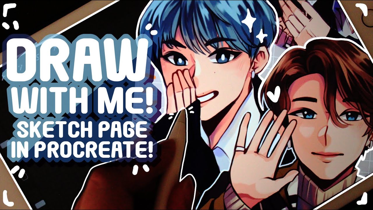 Draw with Me! | Sketchpage in Procreate!|