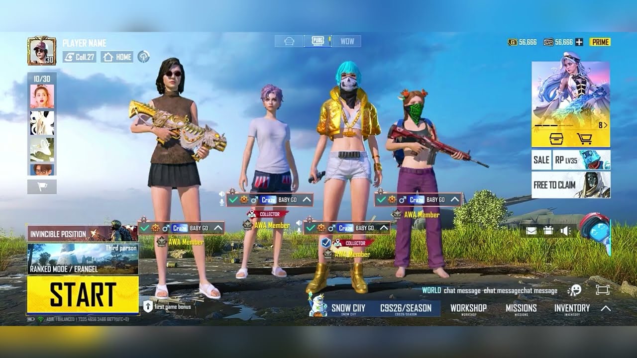 PUBG Mobile New UI 4.3 Full Showcase | Clean & Modern Design ☝🏻🤩