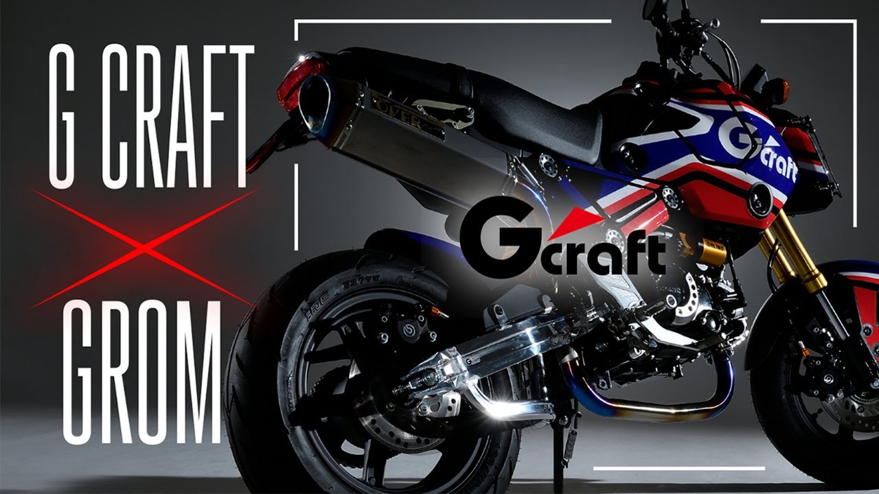 Gクラフト　GROM（JC92）　カスタム　パーツ紹介　Gcraft