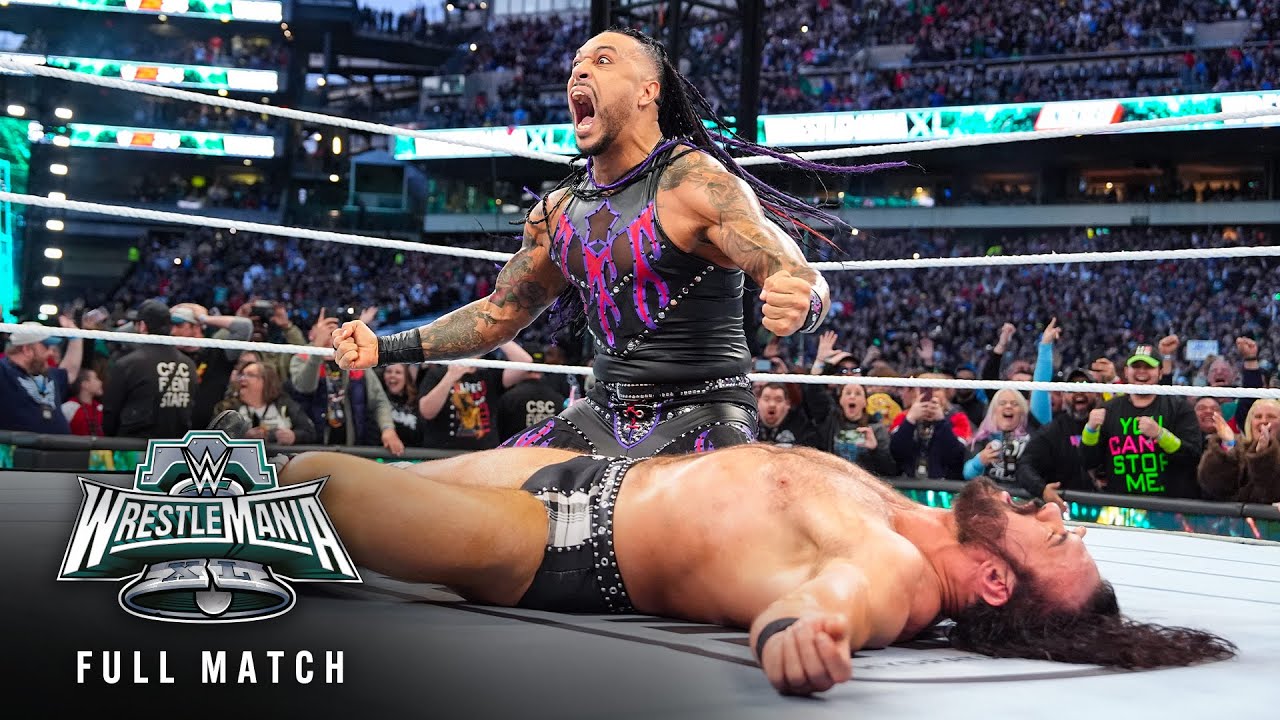ПОЛНЫЙ МАТЧ: Сет «Чёрт» Роллинс против Дрю Макинтайра: WrestleMania XL Sunday