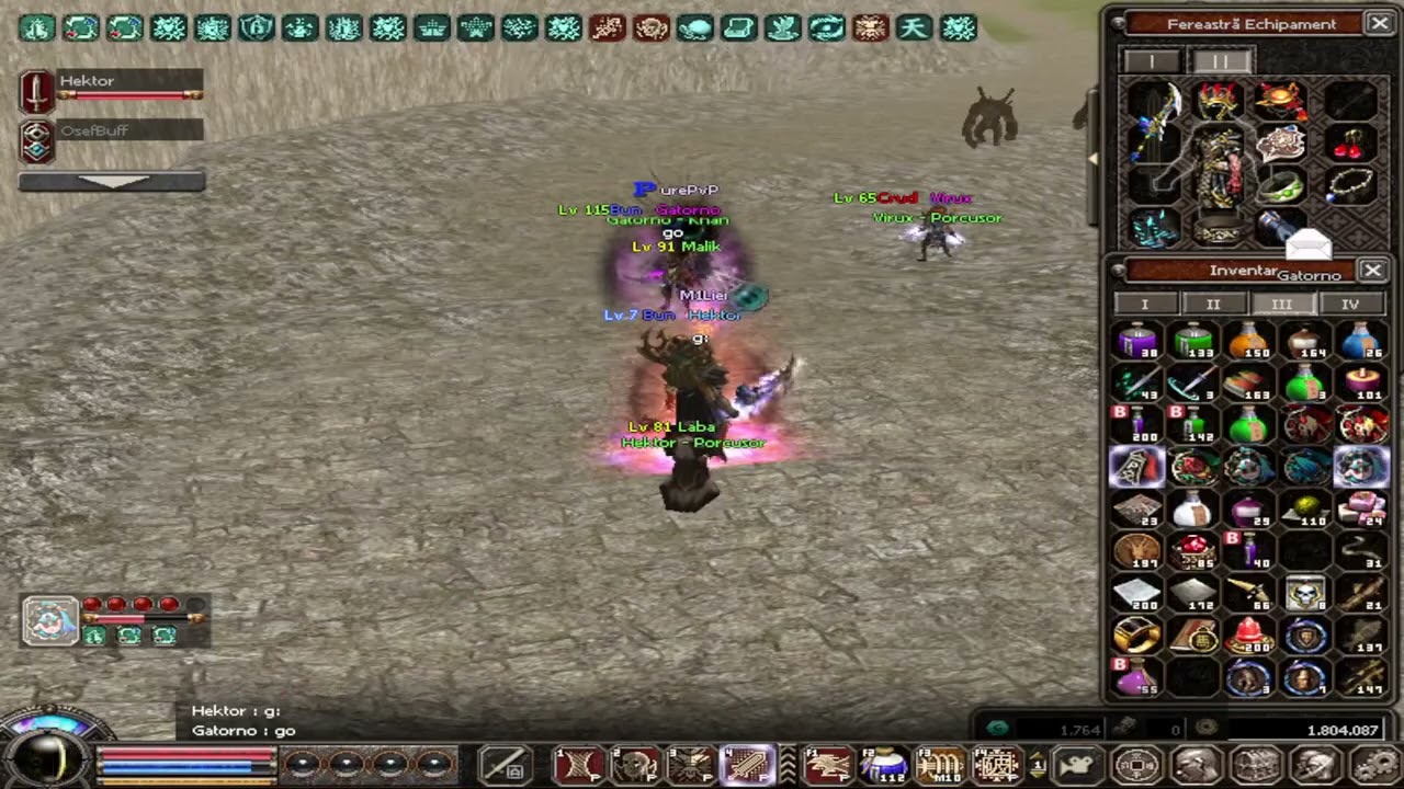 Hektor vs Gatorno( sura AM vs sura BM) DUEL 1v1 sv Carpathians