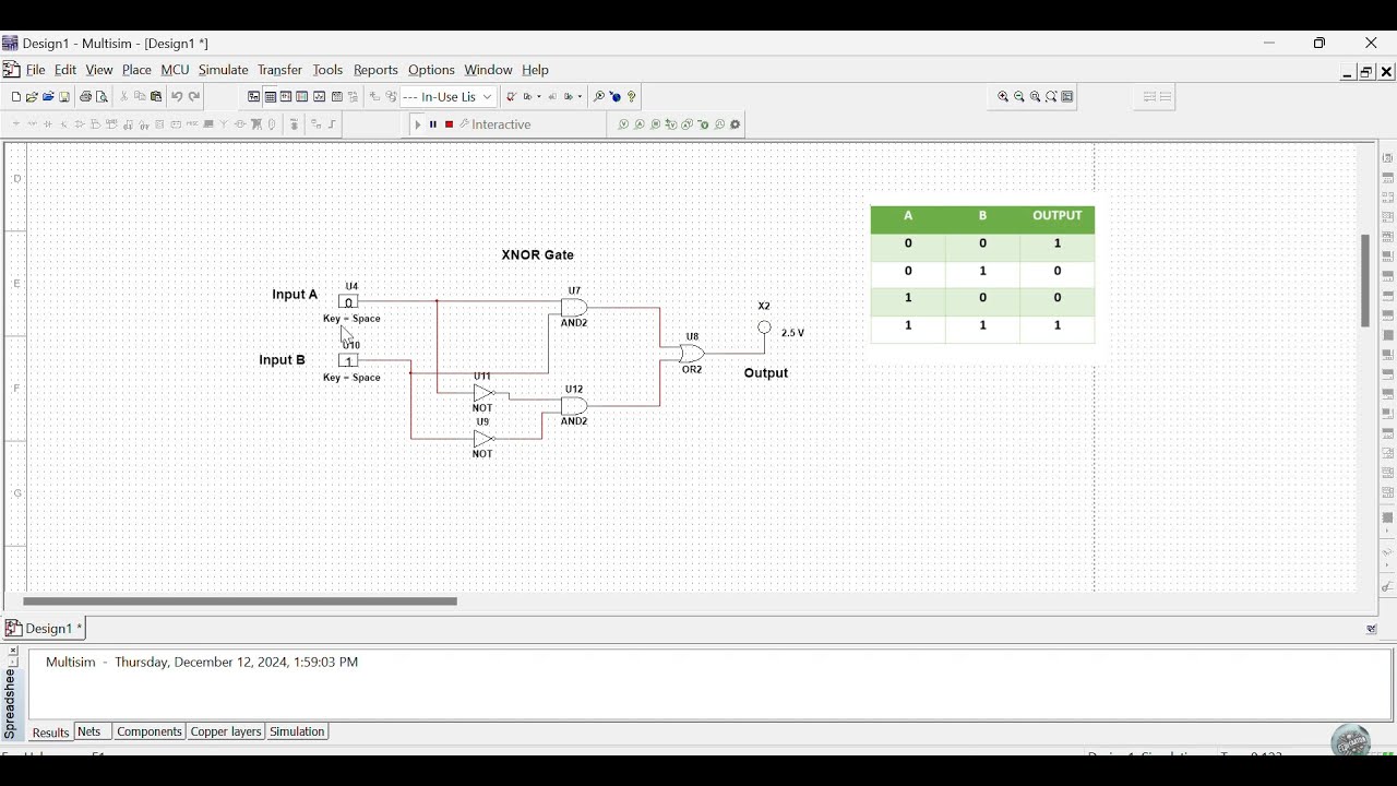 How to make XNOR GATE || Digital Electronics || MUET