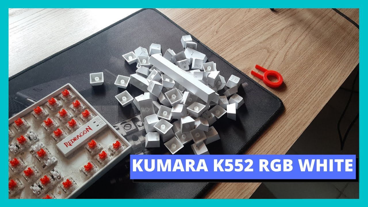 COMO LIMPIAR TECLADO MECÁNICO💦PC GAMER 2022💦Redragon Kumara k552 Rápido y Fácil.🔥