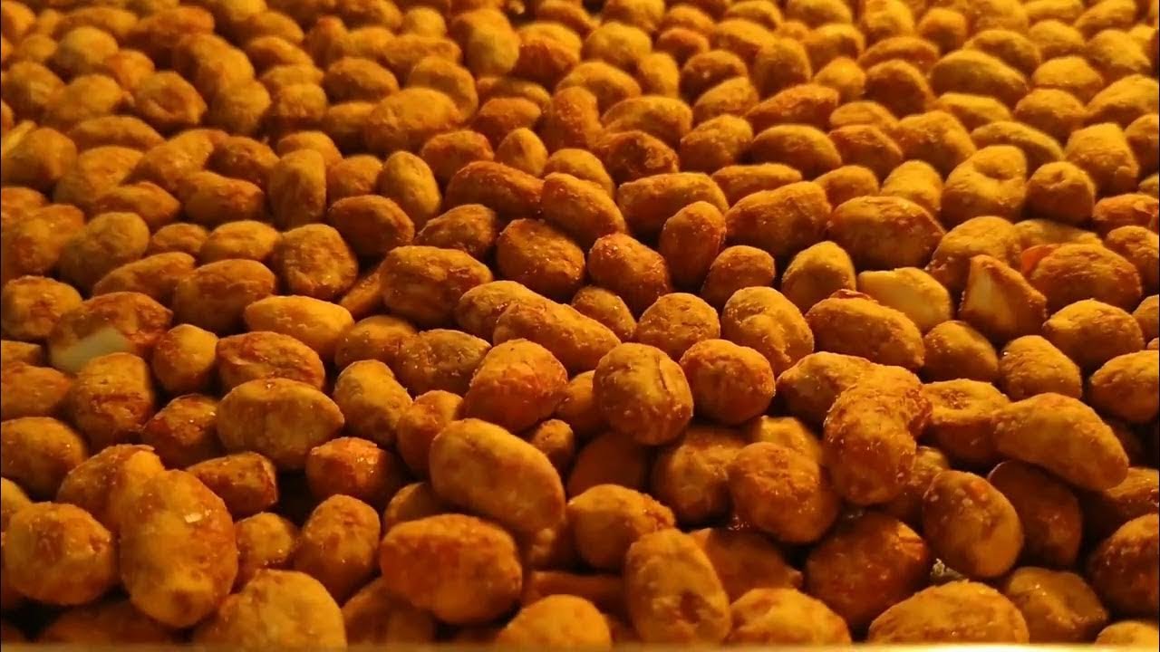 AMENDOIM TIPO JAPONÊS FEITO EM CASA CROCANTES IGUALZINHO DO MERCADO