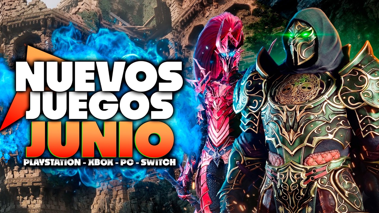 Los JUEGOS M&Aacute;S ESPERADOS de Junio 2026 💥 (PS5, Xbox, PC, Switch 2)