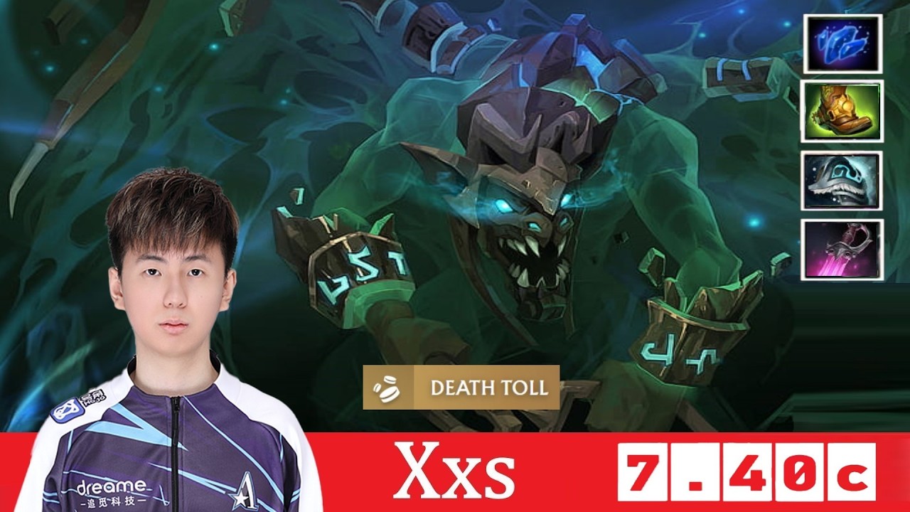 [DOTA 2] Xxs VISAGE [XTREME GAMING vs AURORA GAMING] [DREAMLEAGUE 28] [7.40c]