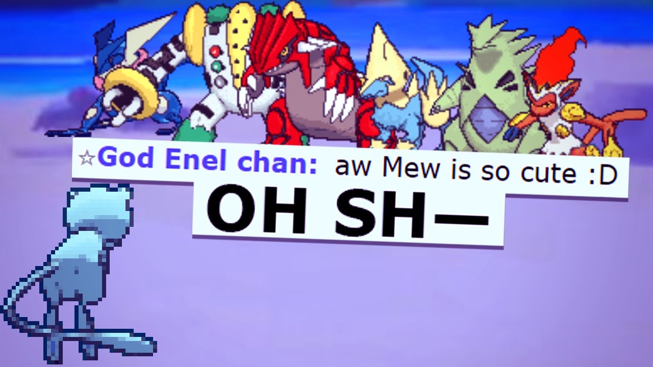 When you sweep an entire team with 1 Mew