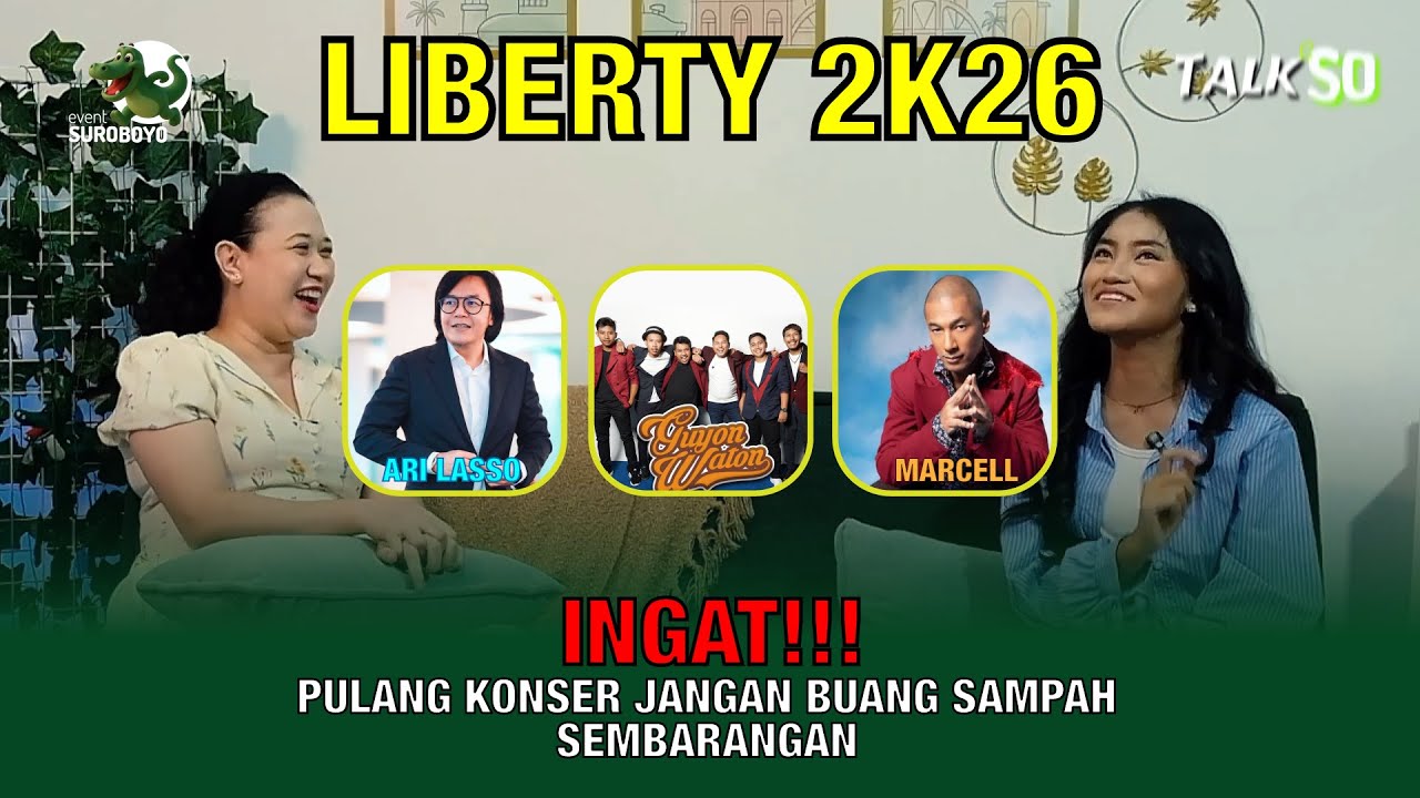 TRIPLE COMBO❗ADA ARI LASSO, MARCELL, GUYON WATON DI LIBERTY 2K26, MAU⁉️