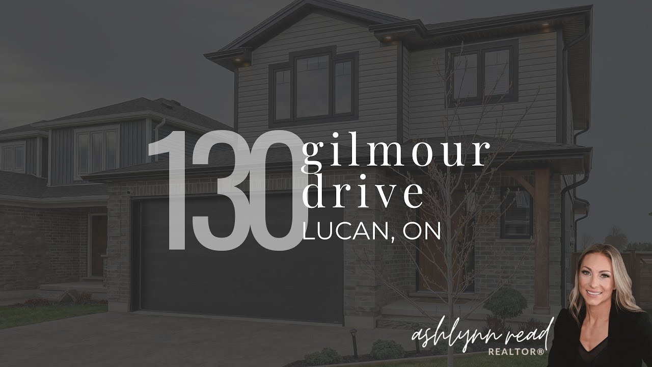 SOLD - 130 Gilmour Drive, Lucan, Ontario