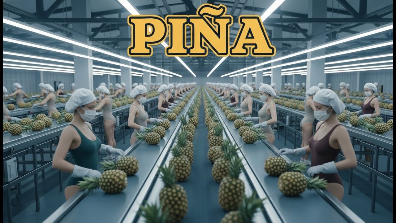 Dentro de una fábrica de zumo de piña | Así se hace