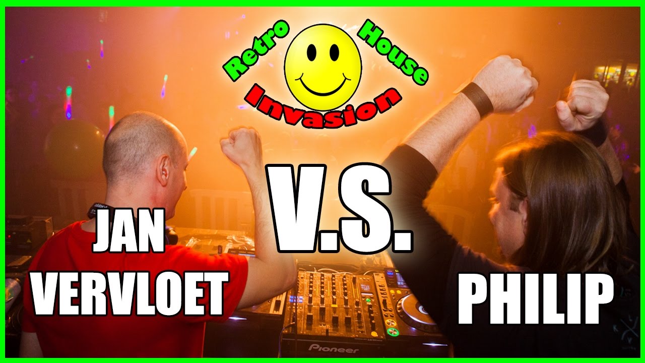 Philip from illusion versus Jan vervloet from bonzai at retro house invasion