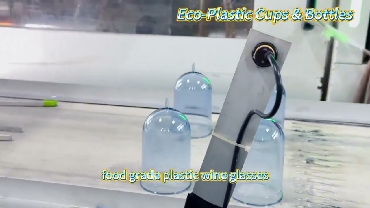 Eco-Plastic Cups & Bottles