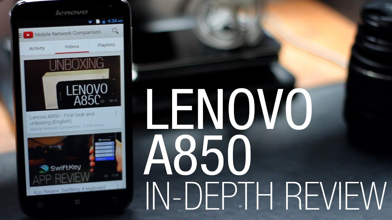 Lenovo A850 - In-depth review (English)
