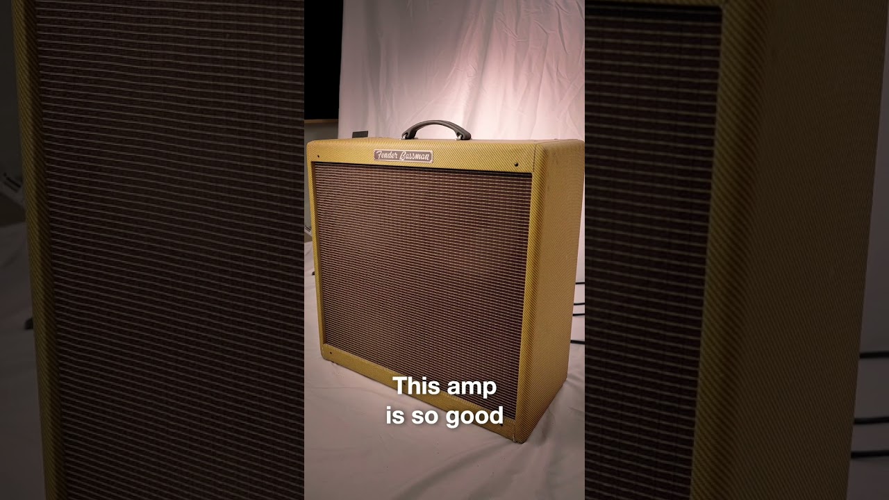 THIS IS The G.O.A.T Fender Bassman #audioproduction #guitar #fender #fenderbassman
