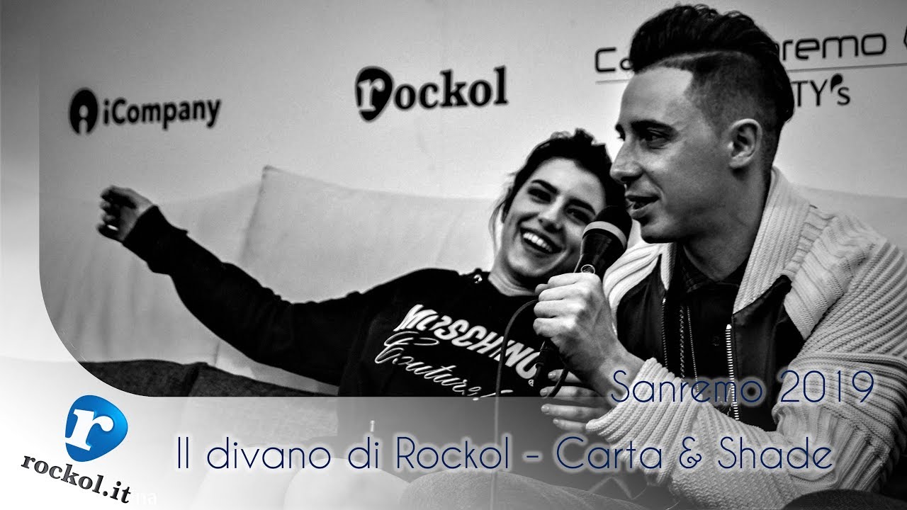 Federica Carta e Shade - Il Divano di Rockol Sanremo 2019