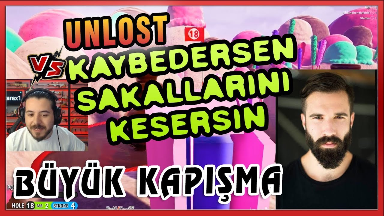 DÜNYANIN EN BÜYÜK İDDAASI KAYBEDEN SAKALLARI KESER UNLOST EKİPLE GOLF OYUNU TOWER UNİTE