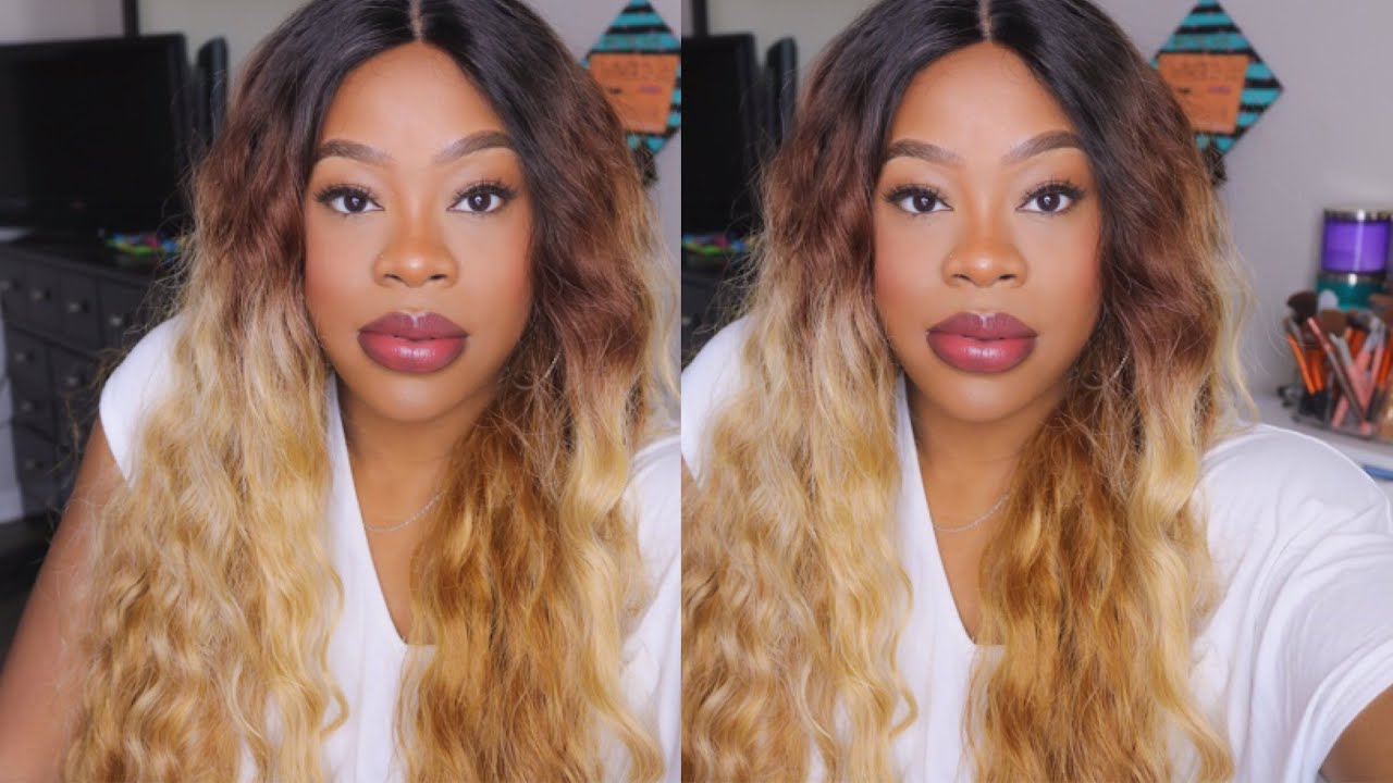 This wig is INTERESTING! | It's A Wig! Lace Front Synthetic Wig – Valeria | Divatress